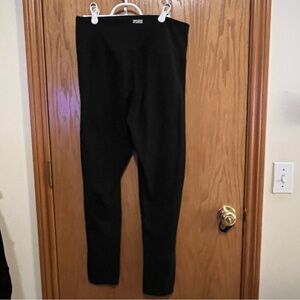 PINK Victoria’s Secret Leggings  XL Black
